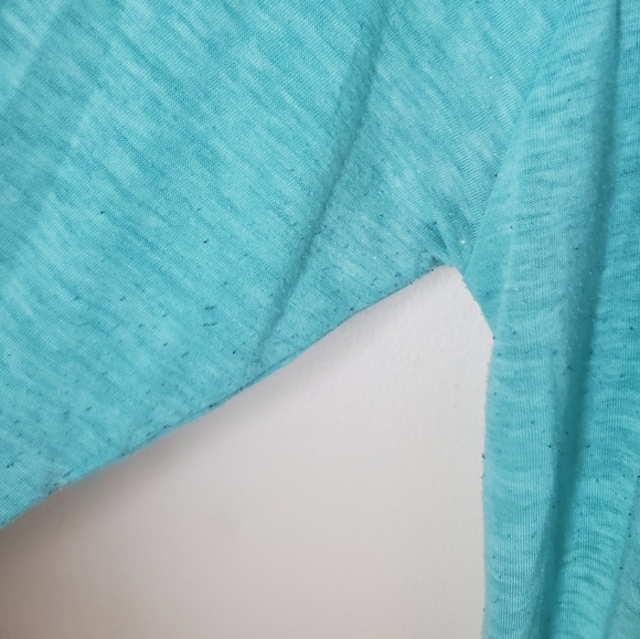 Batman Logo Teal Graphic Tee, Size Lg - Picture 5 of 6